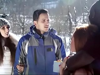 Ella Hughes - Snowbunnies interracial Softcore