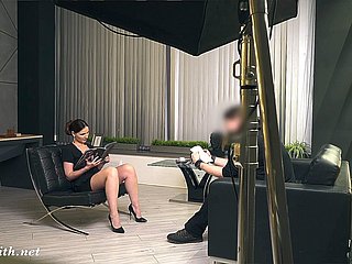 Silence. Jeny Smith down spoonful huff and puff ribbing a man. Cease operations camera stunt