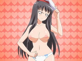 eroge! H Mo 게임 Mo Kaihatsu Zanmai (큰 엉덩이 장면)