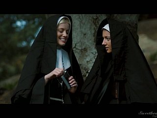 Sinfully beautiful infant Penny Pax is flock love to nun outdoor