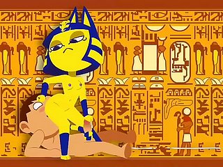 Ankha [A. Kruising] hentai / volwassen ridicule