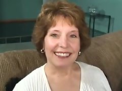 Senior MILF Amy Enjoys Starless Flannel