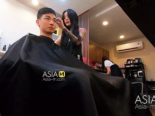 Modelmedia Asia-Barber Let down Daring Sex-Ai Qiu-MDWP-0004-Best Asia Porn Peel