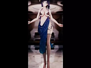 Asia Anime Seksi - Tarian TikTok (HENTAI 3D)