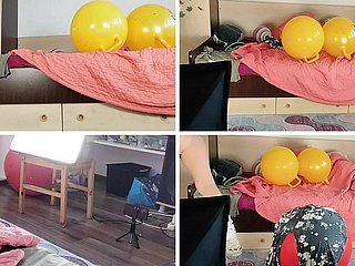 Mamma amatoriale fa yoga nuda. Latina, culo grosso, grassa, pelosa.