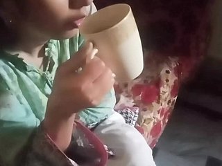 Persediaan adik tiri Dasi dengan abang screwing bore dan pussy