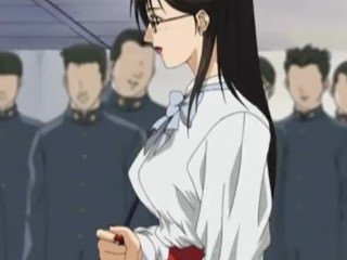 Sated Madre Anime Creampie anale Toon