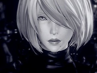 NIER الباردون الكرتون الساخن اللعنة المشهد في