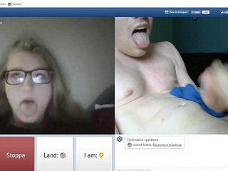 chatroulette - Gadis kecewa karena saya tidak melakukan facial