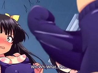 Hentai, curtidos en edad escolar de baño Hardcore