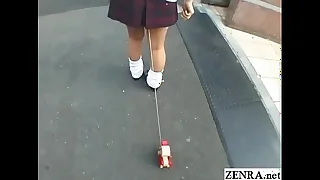 Bizarre JAV enema walk be required of tangle up for Subtitles